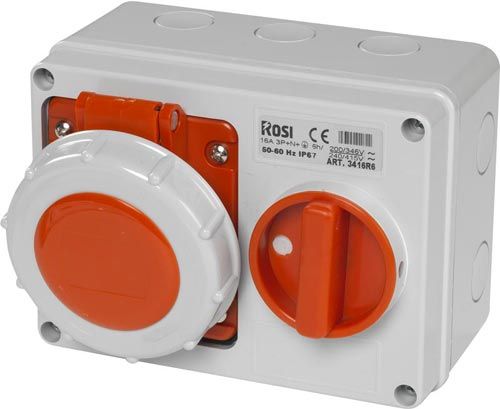Presa CEE Interbloccata 3P+N+T 16A IP67